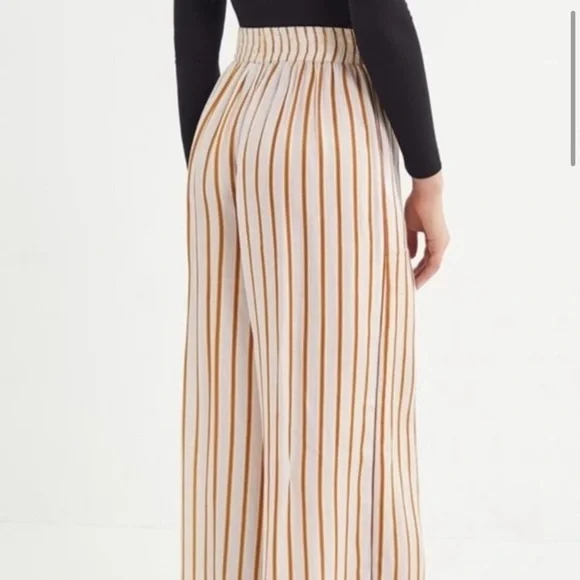 urban outfitters tabatha striped wide leg palazzo pants - Picture 2 of 12